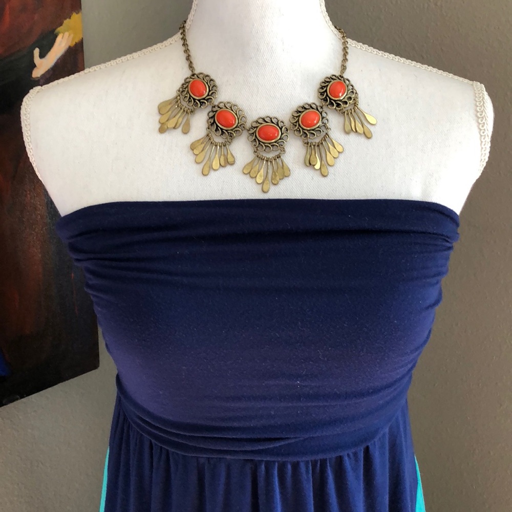 Strapless Maxi Dress - Picture 3 of 5